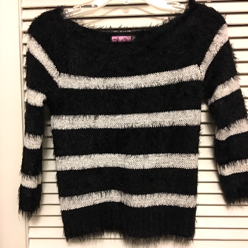 Very soft stripe sweater.